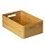 Caixa Organizadora de Bambu C/ Alça 33x22x12 cm - Imagem 1