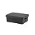 Cesto Organizador Com Tampa Quadratta 39x29x14cm Chumbo - Imagem 1