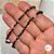 Pulseira Turmalina Melancia - Esferas Facetadas 4mm - Imagem 3