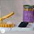 Kit Proteção Completo - Palo Santo, Turmalina, Selenita, Incensário, Bandeja, Velas - Imagem 1
