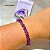 Pulseira de Ametista Natural – Calma, Espiritualidade e Equilíbrio Emocional | esferas de 6mm - Imagem 2