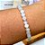 Pulseira de Selenita Natural – Elevação Espiritual e Limpeza Energética | esferas de 6mm - Imagem 2