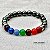 Pulseira dos 7 Chakras com Hematita | Equilíbrio, Proteção e Aterramento - Imagem 1