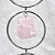 Móbile Abraço de Cristal Prateado- Ametista, Quartzo Rosa e Ametista | Especial Dia das Mães - Imagem 5