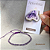Pulseira Ametista - Esferas Facetadas 4mm - Imagem 4