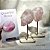 Kit 2 pilares do amor com Quartzo Rosa - Imagem 2