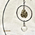 Pendente de Mesa da Prosperidade com Pirita, Quartzo Verde e Esfera de Cristal - Prateado - Imagem 4