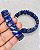 Pulseira Lápis-Lazúli Premium Sabedoria e Proteção Lapidação Oval Facetada - Imagem 2