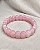 Pulseira Quartzo Rosa Premium Amor Próprio Lapidação Oval - Imagem 4