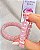 Pulseira Quartzo Rosa Premium Amor Próprio Lapidação Oval - Imagem 2