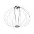 Softbox Lanterna Godox 65cm CS-65D Bowens Balão Chines Para Iluminadores E Flash - Imagem 3