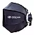 Softbox Greika GKH-45 Parabólico Montagem Rápida Bowens e Adaptador p/ Speedlite com Grid - Imagem 7