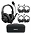 Headsets Profissionais Kit 5 Synco XTALK XMAX – Comunicação Nítida e Livre de Ruídos - Imagem 4