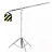 Tripé Girafa Greika FC-S288 em Aço Inox com Boom 128cm, 2 Manoplas e Rodinhas - Imagem 5