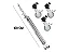Tripé Girafa Greika FC-S288 em Aço Inox com Boom 128cm, 2 Manoplas e Rodinhas - Imagem 4