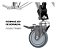 Tripé Girafa Greika FC-S288 em Aço Inox com Boom 128cm, 2 Manoplas e Rodinhas - Imagem 2