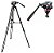 Tripé Manfrotto MVK502AM-1 com cabeça Manfrotto MVH502A  7kg 156cm - Imagem 2