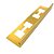 Perfil L Inox Dourado para Acabamento de Cantos de Porcelanatos e Azulejos - Imagem 6