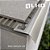 Perfil Gotejamento Vertgota Inox 304 / 316 L2 H20 C2980 mm - Imagem 1