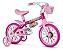 Bicicleta Infantil Aro 12 Nathor Flower Feminina - Imagem 1