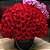 Box Buquê Supreme -  Rosas Colombianas Vermelhas e Orquídea Cascata - Imagem 2