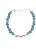 Pulseira jade amazonita com pérolas - Imagem 1