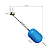 Torneira de Boia 1/2" ZAMAC Balão Plástico - 10350ZPE - Imagem 3