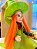 Ser mágico - menina cabelo laranja, cartola e roupa verde - Imagem 2