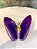 Borboleta de Chapa De Ágata - Cor Lilás - Imagem 1