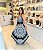 Vestido Pontas Indiano - Preto com Mandala - Imagem 3
