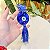 Olho grego em vidro com detalhe em macrame - Imagem 3