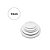 Cake Board Redondo Branco de 14cm em MDF 2.8mm - Kit 10 peças - Imagem 1