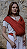 Sling Fácil Vermelho Chilli Algodão Egípcio - Imagem 2