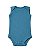 Body Bebê sem mangas – Azul Índigo 100% algodão - Imagem 1