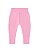 Calça Bebê Cós Anticólica com Pezinho Reversível – Rosa Bebê - Imagem 1