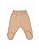 Calça Bebê com Pezinho – Areia - Imagem 1