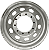 Roda sem câmara 22.5 8x25 pneu 295 Original - Imagem 2