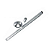 Braco Para Chuveiro Aluminio Polido 40Cm Roldplast - Imagem 2