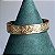 Pulseira bracelete liso desenhos 18cm de diâmetro com banho de ouro 18k - Imagem 8