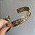 Pulseira bracelete liso desenhos 18cm de diâmetro com banho de ouro 18k - Imagem 9