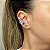 Piercing Fake (de Encaixe) Cravejado com Zircônias em Tons Pastel em PRATA 925 com Banho de Ródio Branco (Unitário) - Imagem 5