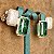 Brinco ear cuff dubai cravejado com zircônias na cor cristal e fusion (na cor verde esmeralda ou pink) com banho de ouro 18k - Imagem 5