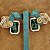 Brinco ear cuff dubai cravejado com zircônias na cor cristal e fusion (na cor verde esmeralda ou pink) com banho de ouro 18k - Imagem 13