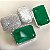 Brinco ear cuff dubai cravejado com zircônias na cor cristal e fusion (nas cores verde esmeralda ou turmalina azul) com banho de ródio branco - Imagem 14