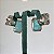 Brinco ear cuff dubai cravejado com zircônias na cor cristal e fusion (nas cores verde esmeralda ou turmalina azul) com banho de ródio branco - Imagem 11