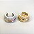 Piercing Fake (de Encaixe) Cravejado com Zircônias Cristal e Rainbow em PRATA 925 com Banho de Ouro 18k ou Ródio Branco (Unitário) - Imagem 9