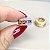 Piercing Fake (de Encaixe) Cravejado com Zircônias Cristal e Rainbow em PRATA 925 com Banho de Ouro 18k ou Ródio Branco (Unitário) - Imagem 10