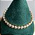 Pulseira riviera em formato de mini corações cravejados com zircônias na cor cristal 18cm de comprimento com banho de ouro 18k - Imagem 7