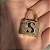 Pingente Cadeado Letra S Cravejado com Zircônias Cristal com Banho de Ouro18k - Imagem 7