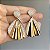 Brinco Glamour Cravejado com Zircônias Cristal com Banho de Ouro 18k - Imagem 6